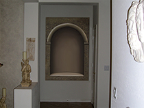Roman arch niche 